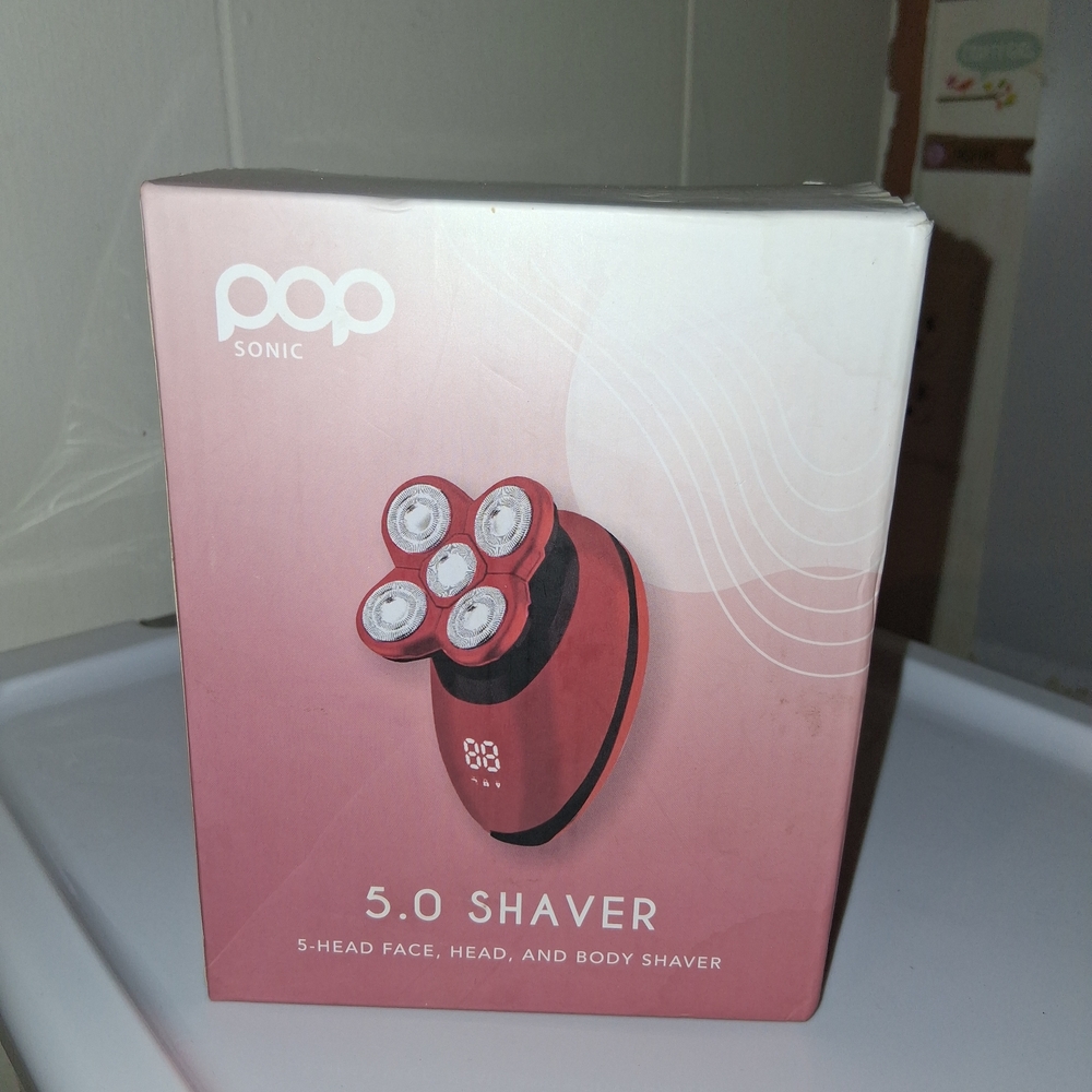 Pop Sonic 5.0 Shaver - Red
